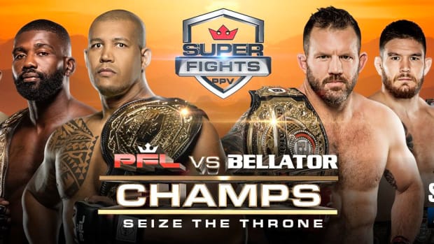 Live results & video highlights for PFL vs. Bellator.